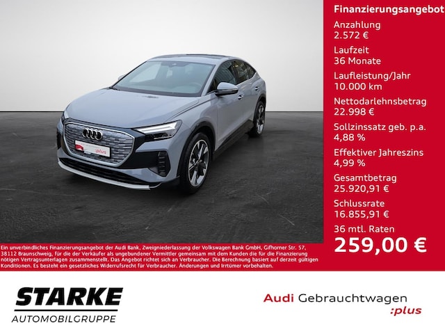 Audi Q4 e-tron 35 Sportback