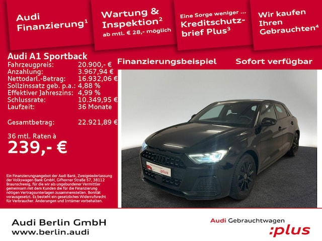 Audi A1 25 TFSI S-Tronic Sportback