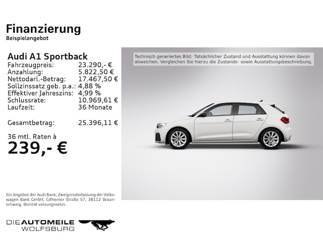 Audi A1 30 TFSI S-Tronic Sportback