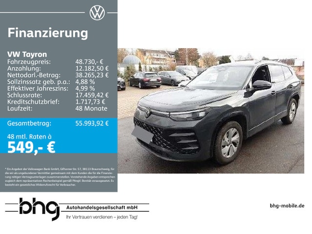 Volkswagen Tayron 2.0 TDI DSG R-Line