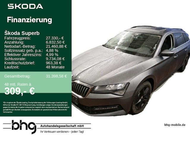 Skoda Superb 2.0 TDI Ambition Combi