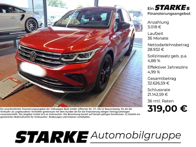 Volkswagen Tiguan 2.0 TDI 4Motion DSG Sport
