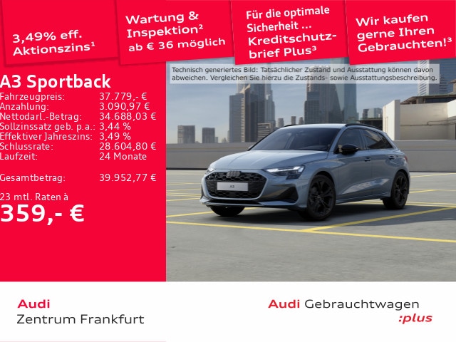 Audi A3 30 TFSI S-Tronic Sportback
