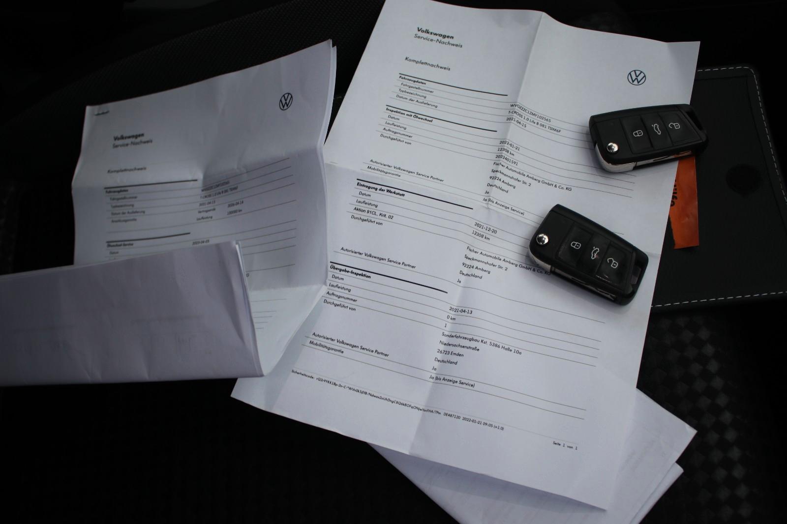 Volkswagen T-Cross Active Navi LED PDC Sitzh. 54TKm