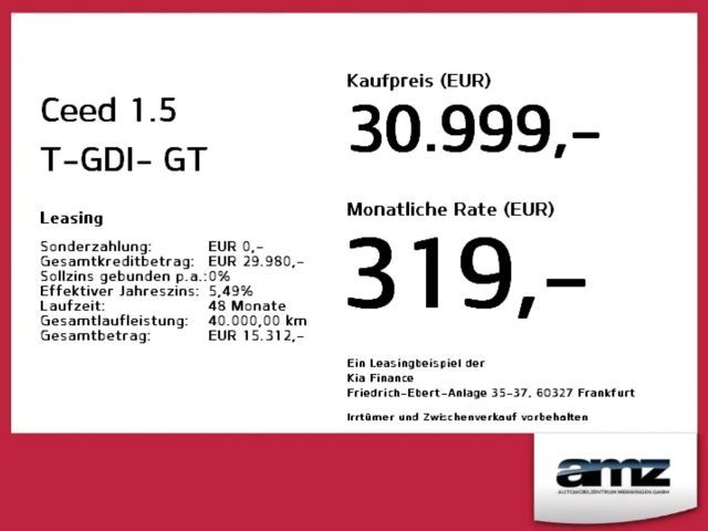 Kia Ceed GDi GT-Line