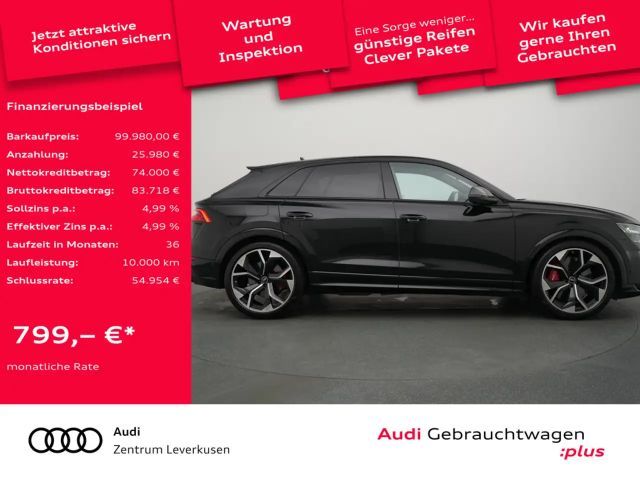Audi RS Q8 305KMH LUFT STANDHZ CARBON AHK PANO RAU