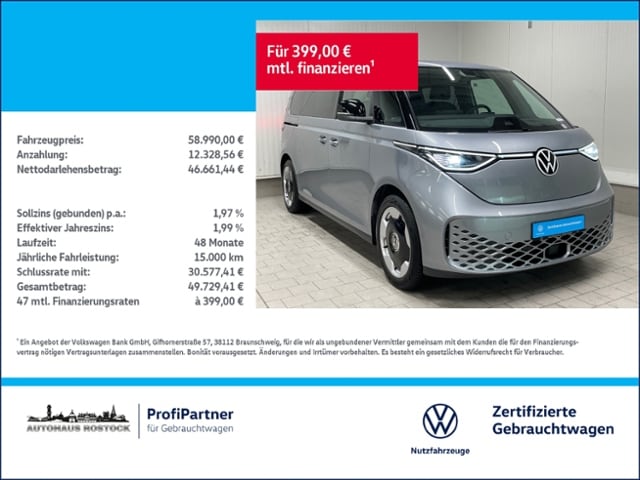 Volkswagen ID.Buzz ID.Buzz lang 86kWh AHK MATRIX-LED RFK