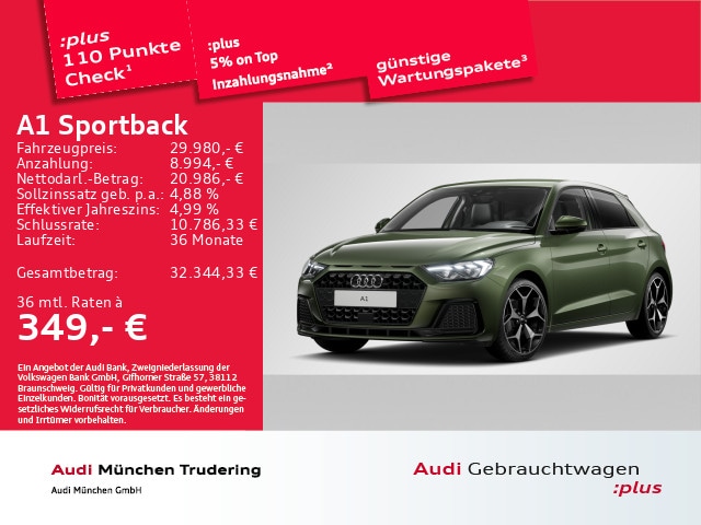 Audi A1 30 TFSI S-Tronic Sportback