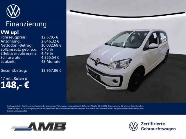 Volkswagen up! 1.0 Sitzhzg/Klima/4Türen