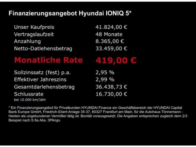 Hyundai IONIQ 5 UNIQ Vierwielaandrijving