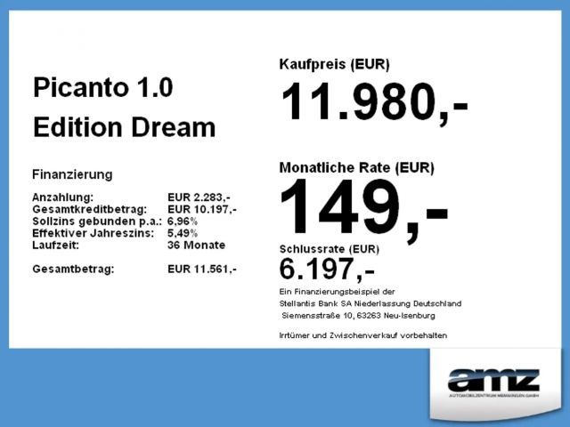 Kia Picanto Dream Team