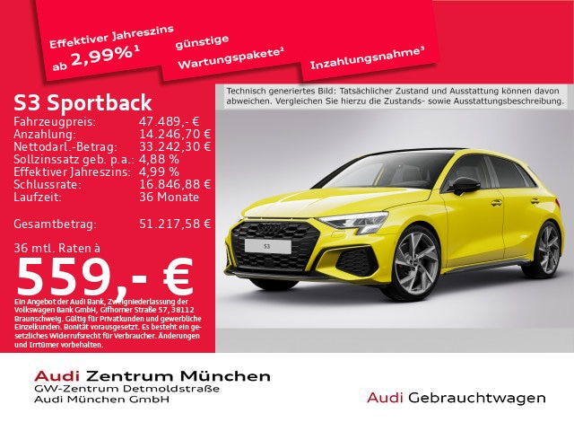 Audi S3 Quattro S-Tronic Sportback