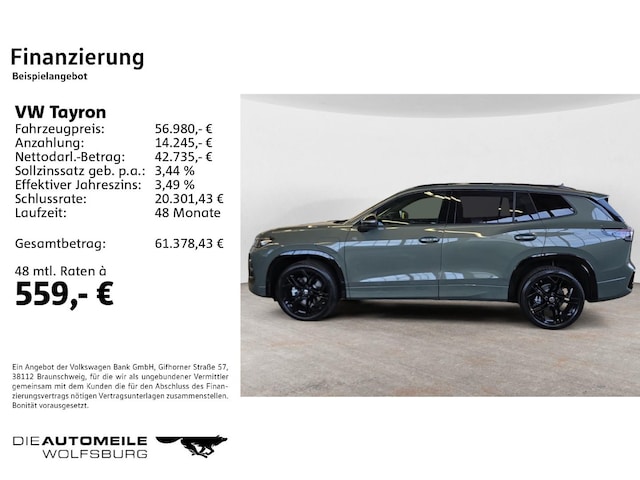 Volkswagen Tayron DSG R-Line eHybrid