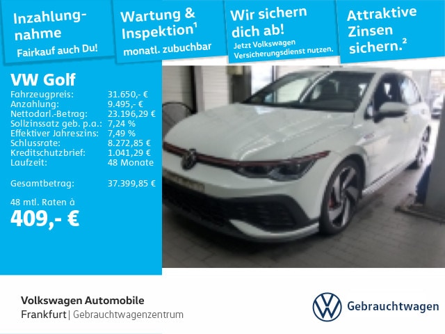 Volkswagen Golf 2.0 TSI GTI Golf VIII IQ.Drive