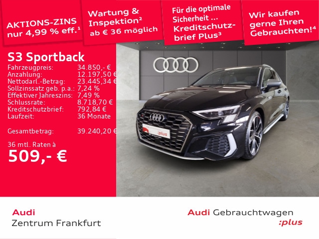 Audi S3 Quattro S-Tronic Sportback