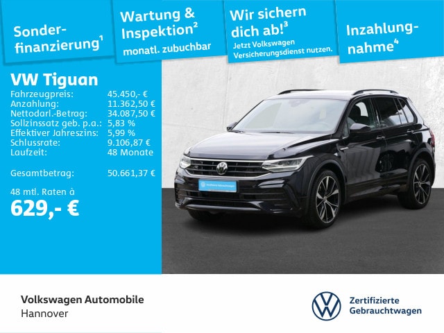 Volkswagen Tiguan 2.0 TDI DSG R-Line