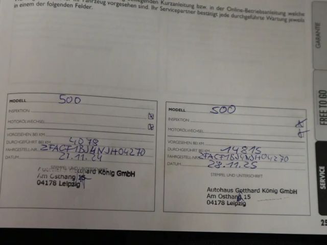 Fiat 500 1.0 Club Klima Carplay&Android Tempomat