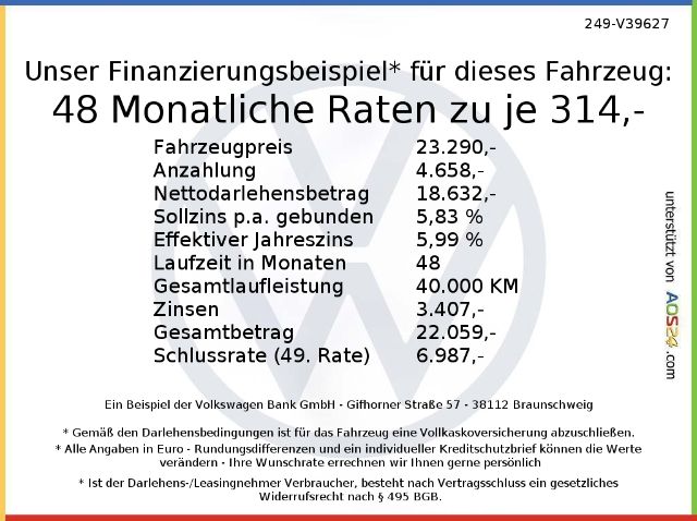 Volkswagen Golf 1.5 eTSI DSG Golf VIII Life
