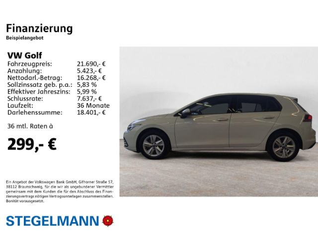 Volkswagen Golf 2.0 TDI DSG Golf VIII Life