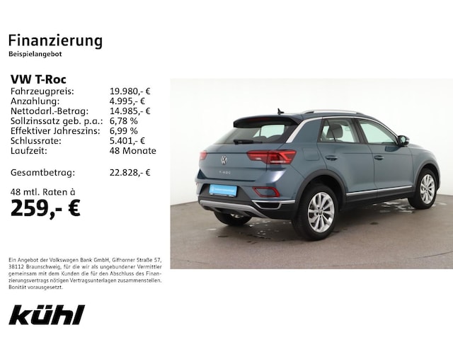 Volkswagen T-Roc 1.0 TSI Style
