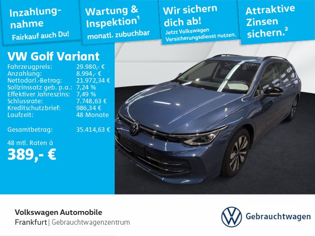 Volkswagen Golf 2.0 TDI DSG Golf VIII Variant