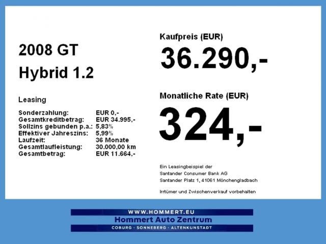 Peugeot 2008 GT-Line Hybrid