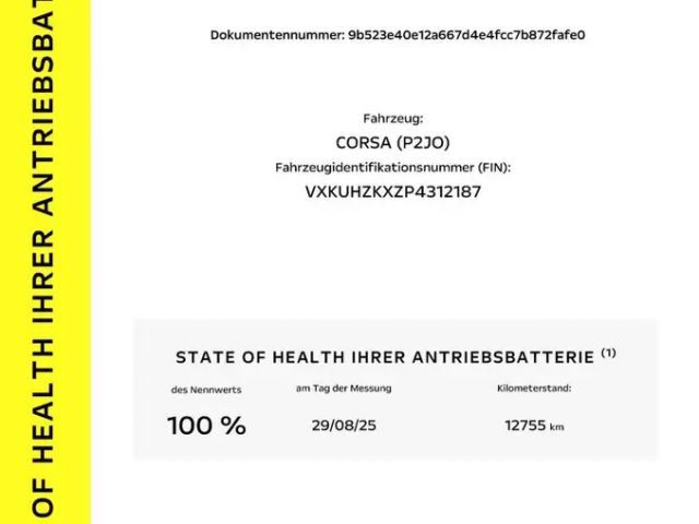 Opel Corsa e 3-Phasig, Kamera, PDC, LHZ/SHZ