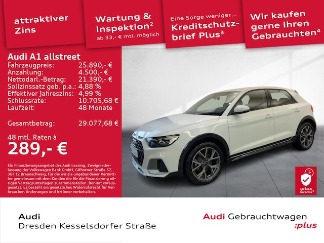 Audi A1 30 TFSI Allstreet S-Tronic