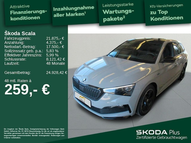 Skoda Scala 1.5 TSI Monte Carlo