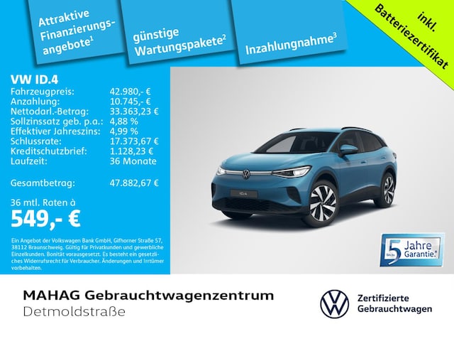 Volkswagen ID.4 IQ.Drive Performance Pro
