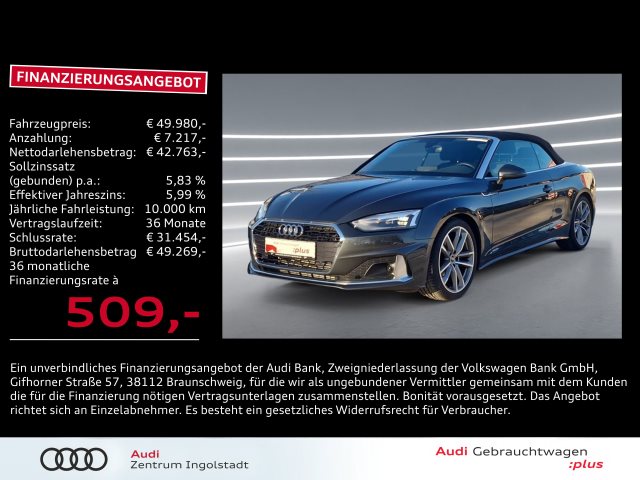 Audi A5 35 TFSI Cabriolet S-Tronic