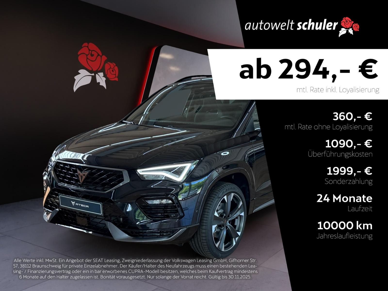 Cupra Ateca 2.0 TSI 4Drive VZ