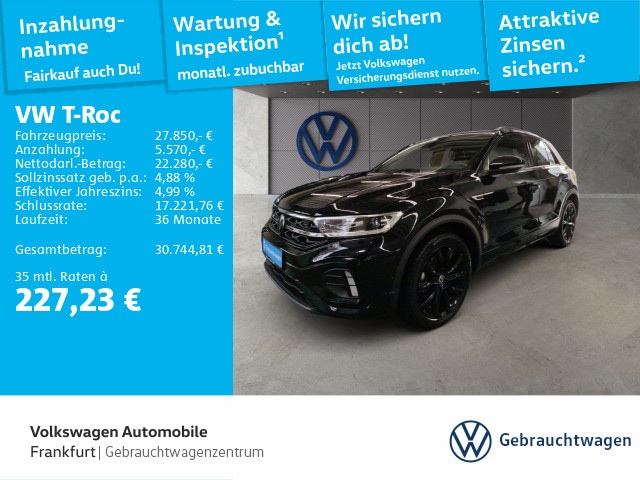 Volkswagen T-Roc 2.0 TSI 4Motion DSG R-Line