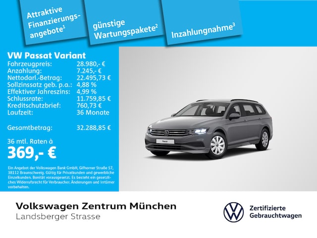Volkswagen Passat 1.5 TSI DSG Variant