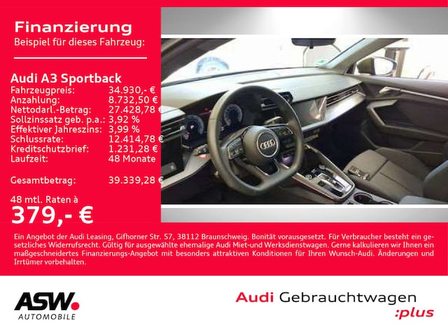 Audi A3 35 TFSI S-Tronic Sportback