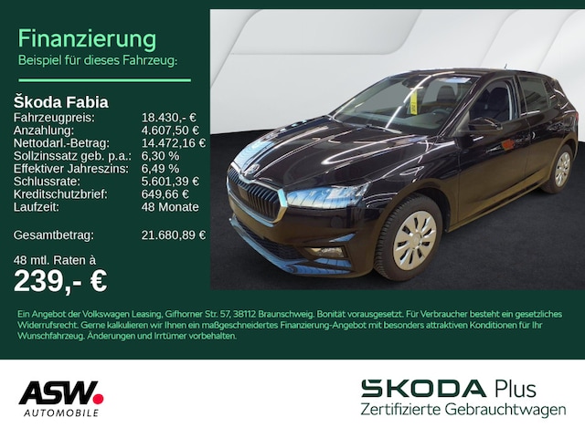 Skoda Fabia 1.0 TSI