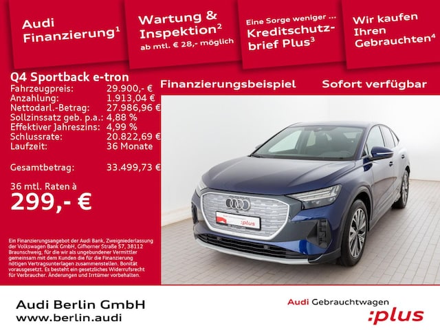 Audi Q4 e-tron 50 Quattro Sportback