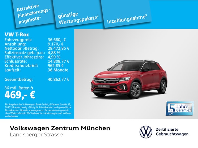 Volkswagen T-Roc 2.0 TSI DSG R-Line