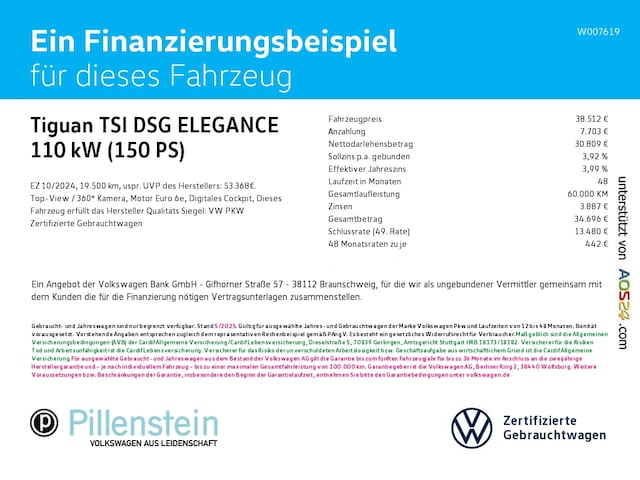 Volkswagen Tiguan DSG Elegance Elegance