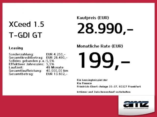 Kia XCeed GDi GT-Line