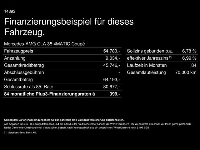 Mercedes-Benz CLA 35 AMG 4MATIC AMG Line Coupé