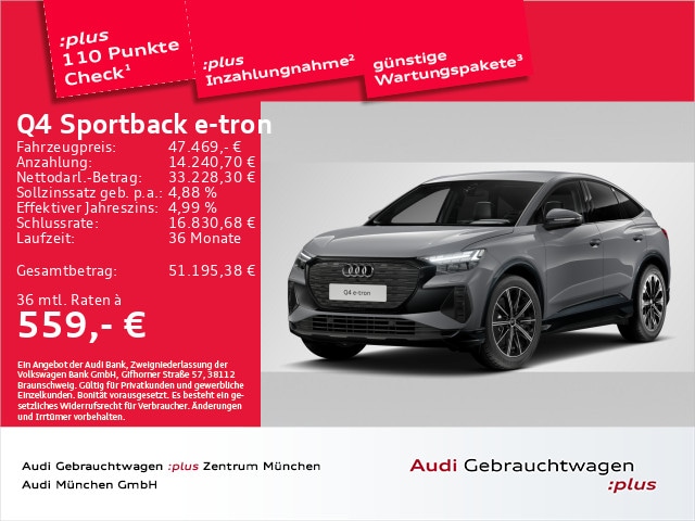 Audi Q4 e-tron Sportback