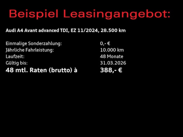 Audi A4 35 TDI Avant S-Tronic