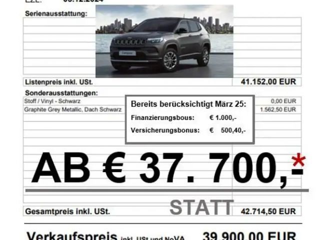 Jeep Compass Altitude Hybrid