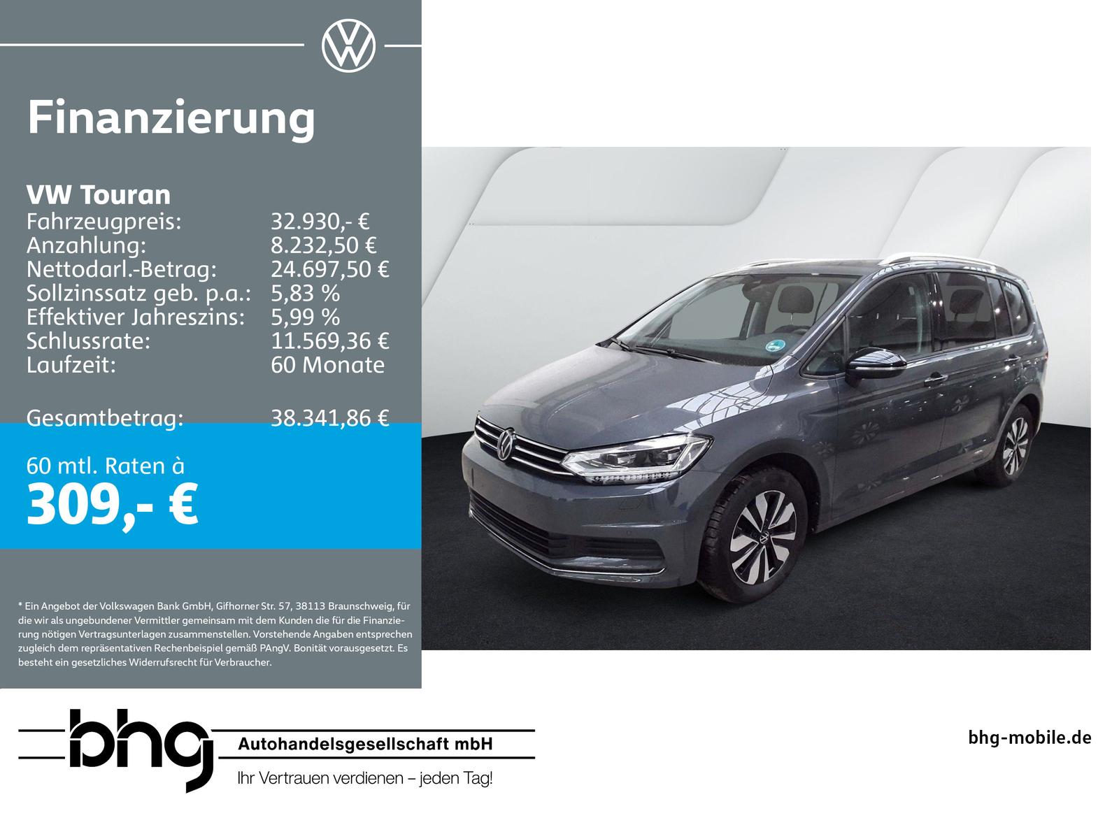 Volkswagen Touran 1.5 TSI ACT DSG