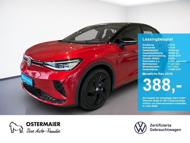 Volkswagen ID.5 340PS 4M NP.76T ACC.5J-G.WÄRMEPUMPE.AHK.AREA-VIEW.NAVI.HARMAN.HUD.PANO