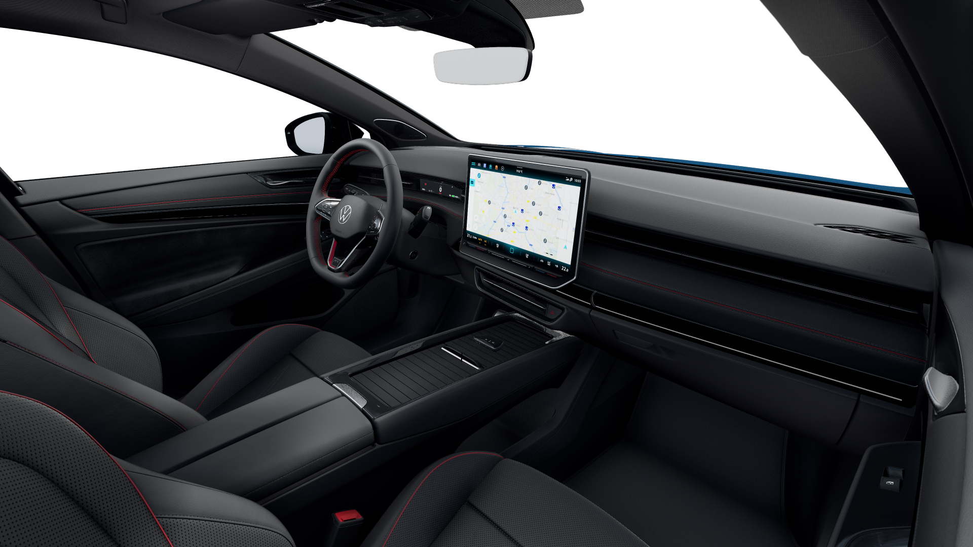 Volkswagen ID.7 340PS 4M NP.80T ACC.5J-G.WÄRMEPUMPE.AHK.AREA-VIEW.NAVI.HARMAN.HUD.PANO