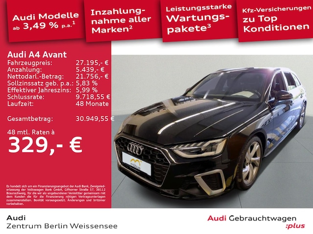 Audi A4 35 TFSI Avant S-Tronic