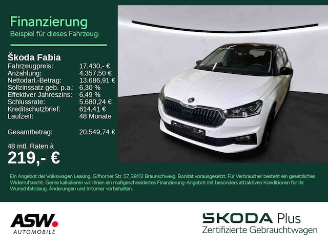 Skoda Fabia 1.0 TSI Style Style