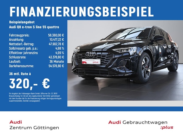 Audi Q8 e-tron 55 Quattro S-Line